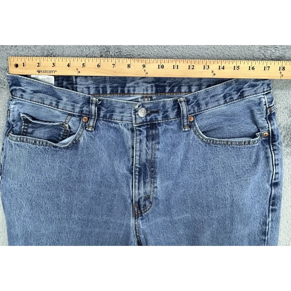 Levis‎ 560 Men Blue Denim Baggy Relaxed Comfort Fit Jeans 36x34 (34x31 actual)